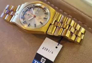 TISSOT PR-516 GL goldfilled NOS ULTRA RARE !!! 36.5 MM swiss made - Foto 1 di 13