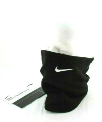 Aquecedor de pescoço leve Nike lã tamanho único serve para a maioria preto - Imagem 1 de 4