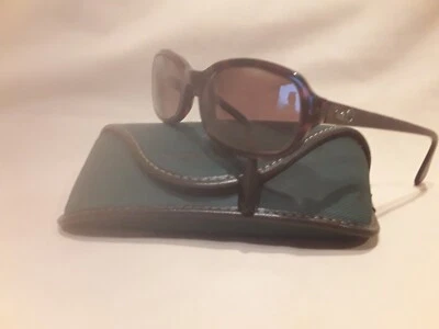 Sergio Tacchini 1543-s Italiano Gafas de Sol Marcos Marrón Poli Ovalados Marco Estuche Foto 1 de 4