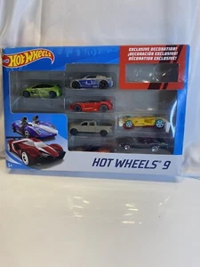 Hot Wheels Exclusive Decoration 9 Car Gift Pack / Hot Wheels Mix Die Cast - Picture 1 of 4