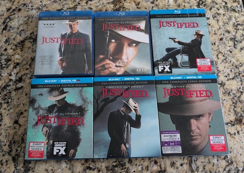Justified: The Complete Series [Blu-ray], Seasons 1 - 6 SEASONS 3-6 W SLIPCOVERS Foto 1 de 1