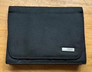 GENUINE AUDI A1 A2 A3 A4 A5 A6 A7 A8 Q3 Q5 OWNERS HANDBOOK EMPTY DOCUMENT WALLET - Picture 1 of 3