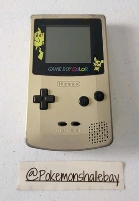 Nintendo Gameboy Color/Colour Console - Pokemon Gold/Silver Limited Edition - Image 1 of 4