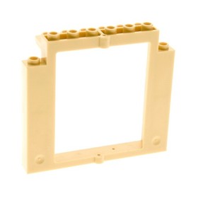 1x Lego Door Frame 2x8x6 Beige Dreht&uuml;r Window Harry Potter 4709 4157083 40253