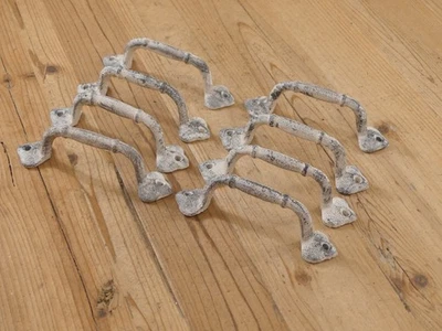 Cómoda NEGRO ENVEJECIDO 8 asas tiradores de cajón de hierro fundido Foto 1 de 4