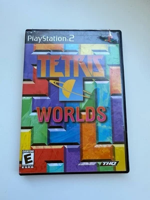 Tetris Worlds PS2 CIB (Sony PlayStation 2, 2002) Complete CIB - Image 1 of 4
