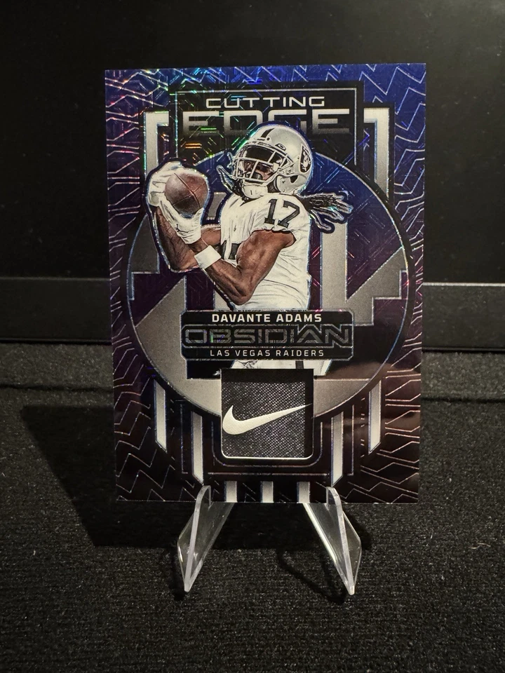 Nike Swoosh 2023 Panini Obsidian Cutting Edge Davante Adams #CEM-DAD/5 Foto 1 de 4