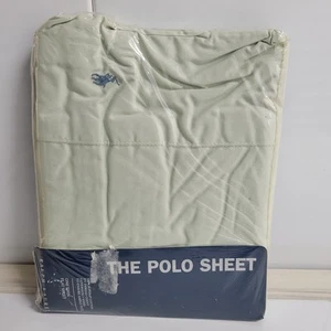 Ralph Lauren THE POLO SHEET Twin Flat Sheet Embroidered Pony 100% Cotton - Bild 1 von 4