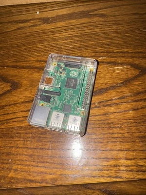 Raspberry Pi 2 Model B V1.1 with SB Components Open Clear Case - Image 1 of 2
