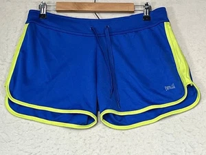 Everlast Elastic Waist Shorts Blue Women Size Large - Picture 1 of 9