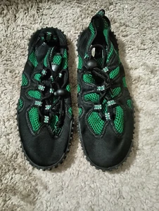 Scarpe da acqua X-Stream per adulti - verde e nero - taglia 9 - Foto 1 di 10