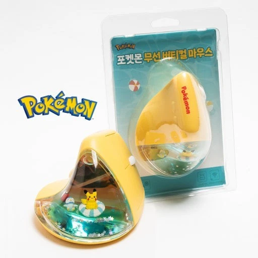 POKEMON Vertical Figure Wireless Mouse 2.4GHz Bluetooth Official Genuine NEW - Image 1 of 4