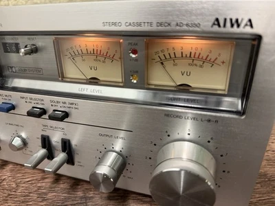 Aiwa AD-6350 Stereo Cassette Deck come nuovo ( da cambiare cinghia ) - Immagine 1 di 4