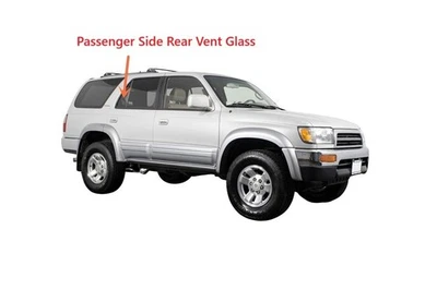 Fits 1996-2002 Toyota 4Runner Passenger Side Right Rear Vent Window Glass - Image 1 of 2