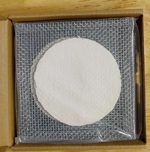 Wire Gauze with Ceramic Centre 125 x 125mm Pack of 5 - Picture 1 of 3