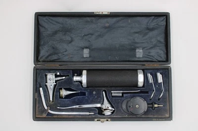Vintage Gowllands Otoskop & Ophthalmoskop Diagnose‑Set – antikes Medizin - Bild 1 von 4