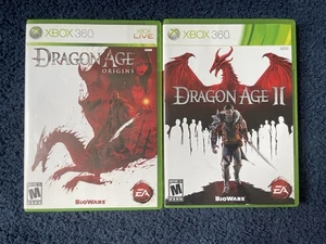 Dragon Age Origins + Dragon Age 2 Bundle (Microsoft Xbox 360) CIB Completo - Imagen 1 de 11