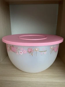 Tupperware Junge Welle Schüssel 4,3 l Rosa Servierschüssel Salatschüssel Neu - Bild 1 von 4