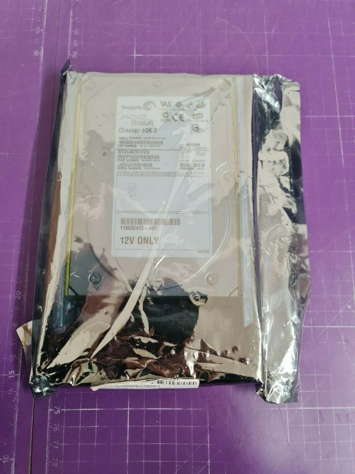 Seagate Cheetah 146GB 10,000RPM ST3146707FCV 10K.7 Fibre Channel Hard Drive UR - Bild 1 von 1