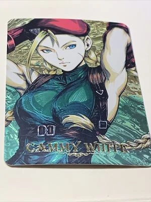 Cammy White Street Fighter Goddess Anime Waifu Holo Art Card ACG Carddass Girl - Image 1 of 4
