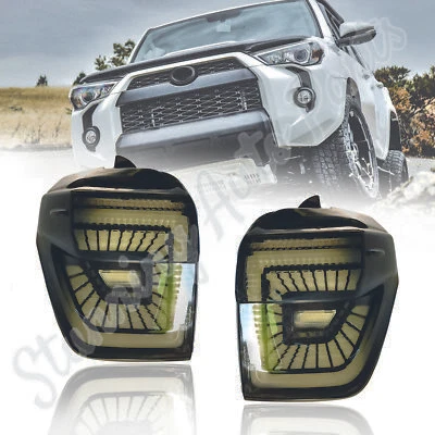 Conjunto de luces traseras LED para Toyota 4Runner 2014-2023 (lente de humo) Foto 1 de 4