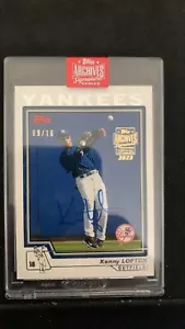 2023 Topps Archives Signature Series - Kenny Lofton - 2004 Topps Auto /16 - Picture 1 of 2