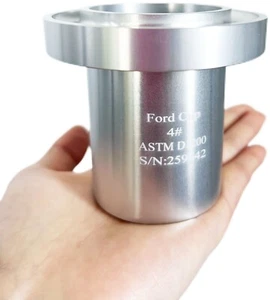 Taza de flujo de viscosidad Ford taza de flujo de viscosidad líquida taza pintura barniz revestimiento - Imagen 1 de 17
