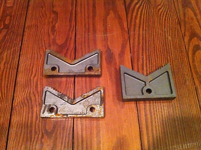 NEW Reed No. 64 Pipe Vise Jaws Upper and Lower Set 92472 92471  - Image 1 of 4