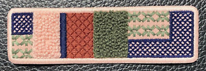 Genuine American Tomm "National Flag In Pink " Fabric Embroidered Patch Emblem