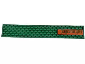 Neu Jägermeister Gummistange Schiene Abtropfmatte 20,5 x 3,25 Zoll - Bild 1 von 4