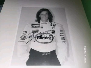 Arie Luyendyk Indycar Glidden Signed 8 x 10 Photo - Picture 1 of 2