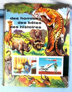 DES HOMMES, DES BÊTES, DES HISTOIRES,  ALBUM CHROMOS, CHOCOLAT MEUNIER, - Imagen 1 de 8