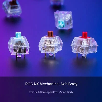 10 PCS Mechanical Keyboard Shaft Body Three Color Optional Shaft for Asus ROG NX - Image 1 of 4
