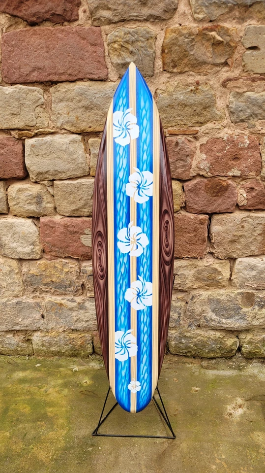 SU-130-R2-(g21) / Dekosurfboard 130 cm aus Holz, Surfboard Board Surfbrett - Bild 1 von 1