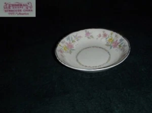 Syracuse Briarcliff 4 Fruit Dessert Berry Sauce Bowls Federal Shape (Lot 2) - Picture 1 of 1