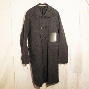UNDERCOVER Men's Wool Chester Long Coat Size 2 (M) - Picture 1 of 9