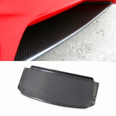Real Carbon Fiber Front Bumper Lip Splitter for Ferrari F430 2005-2009 - Image 1 of 4