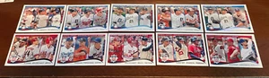 2014 Topps Serie 1 League Lead 10 card set-29,38,103,113,117,143,153,237,294,299 - Picture 1 of 3