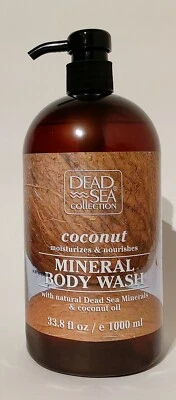 1000ml Dead Sea Collection Coconut Mineral Body wash with Dead Sea Minerals
