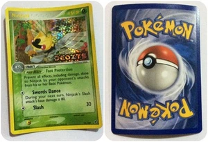 POKEMON CARTA OLOGRAFICA FOIL NINJASK ENGLISH VERSION 13/107 EX DEOXYS - Picture 1 of 1