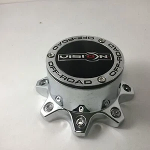 Vision 394 Warlord 399 395 396 397 Chrome Center Cap 8x6.5 8x170 8x180 C394PL-8V - Picture 1 of 7