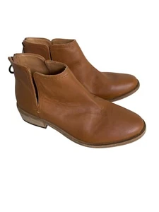 Beek Falcon Ankle Boots size 10 Brown Leather Anthropologie Handcrafted - Picture 1 of 13