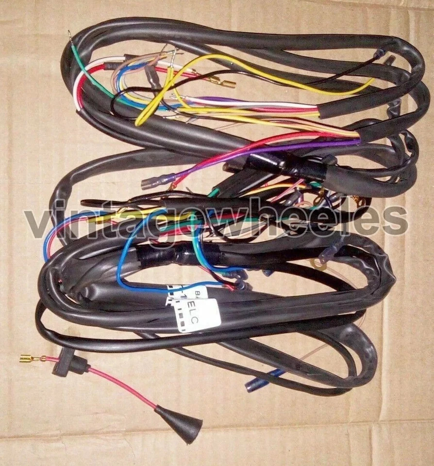 Telar de cableado 12V tipo electrónico apto para Vespa VBB Sprint Rally Foto 1 de 2