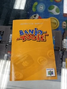 Banjo Tooie Nintendo 64 N64 Instruction Booklet - Picture 1 of 5