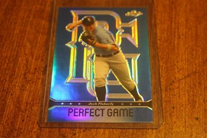 KEATON MCKINNEY 2013 LEAF PERFECT GAME BLUE METAL #18/25 ANKENY, IOWA