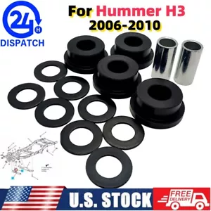 For Hummer H3 2006-2010 Front Differential Side Mount Bushings Kit Polyurethane - Picture 1 of 7