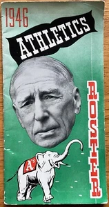 1946 Philadelphia Athletics Roster Media Guide Yearbook - Connie Mack VINTAGE - Picture 1 of 4