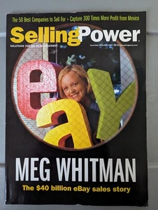 Selling Power Magazine Nov/Dec 2005 Meg Whitman ebay - Imagen 1 de 2