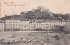 1901 GORIZIA Görz Piazza Grande Castello Cartolina