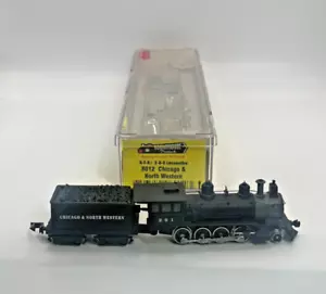 N Scale Roundhouse 8012 R-T-R 2-8-0 Locomotive "Chicago & North Western" Org Box - Picture 1 of 11